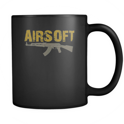Airsoft 11 oz. Mug. Airsoft funny gift idea.