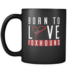 Foxhound 11 oz. Mug. Foxhound funny gift idea.