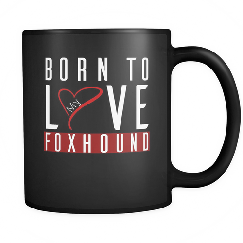 Foxhound 11 oz. Mug. Foxhound funny gift idea.