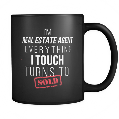 Real Estate Agent  11 oz. Mug. Real Estate Agent  funny gift idea.