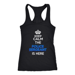 Police Sergeant T-shirt, hoodie and tank top. Police Sergeant funny gift idea.
