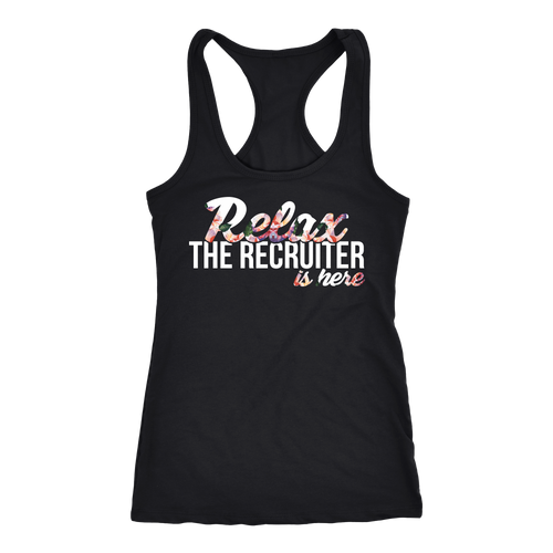 Recruiter T-shirt, hoodie and tank top. Recruiter funny gift idea.