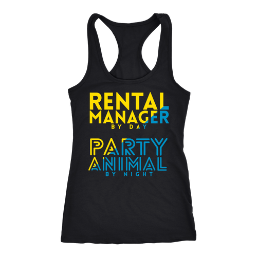 Rental Manager T-shirt, hoodie and tank top. Rental Manager funny gift idea.