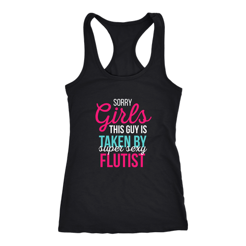 Flutist T-shirt, hoodie and tank top. Flutist funny gift idea.