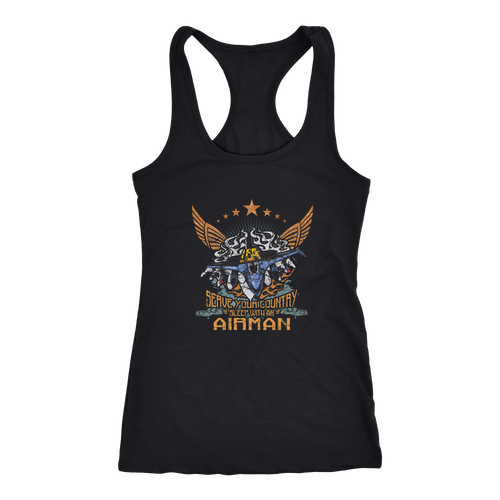 Airman T-shirt, hoodie and tank top. Airman funny gift idea.