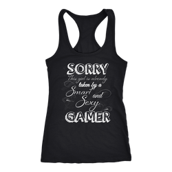 Gamer T-shirt, hoodie and tank top. Gamer funny gift idea.