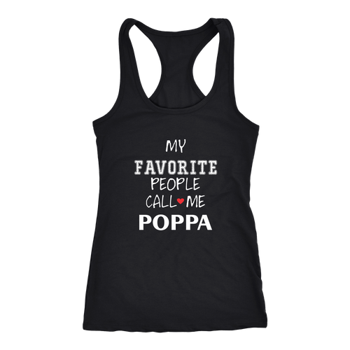 Poppa T-shirt, hoodie and tank top. Poppa funny gift idea.