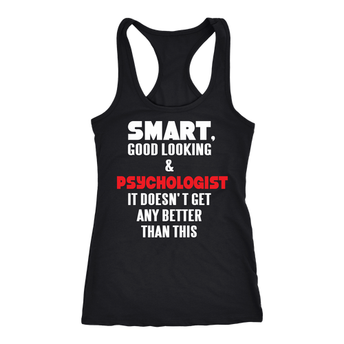 Psychologist T-shirt, hoodie and tank top. Psychologist funny gift idea.