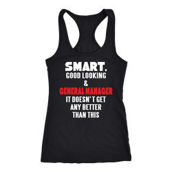 General Manager T-shirt, hoodie and tank top. General Manager funny gift idea.