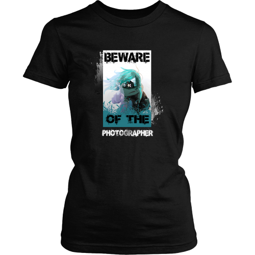 Photography T-shirt - Beware of the photographer