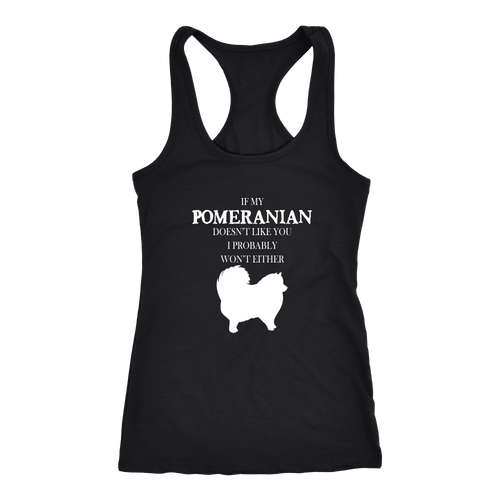 Pomeranian T-shirt, hoodie and tank top. Pomeranian funny gift idea.