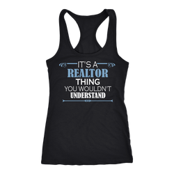 Realtor T-shirt, hoodie and tank top. Realtor funny gift idea.