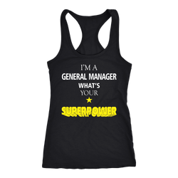 General Manager T-shirt, hoodie and tank top. General Manager funny gift idea.