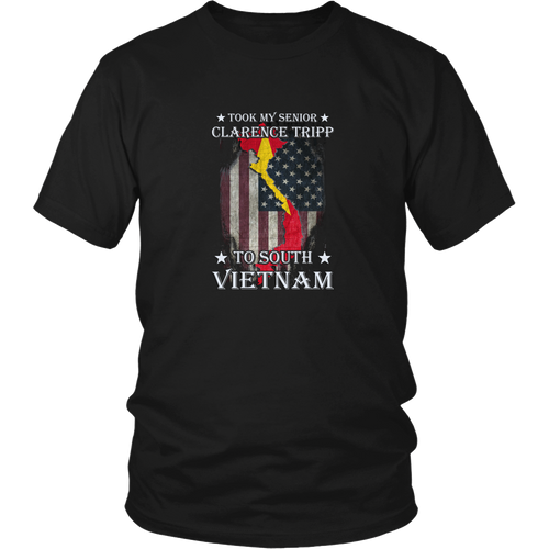 Vietnam Veteran T-shirt - Took my senior Clarence tripp to South Vietnam