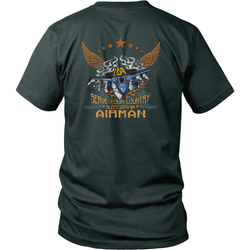 Air force T-shirt - Serve your country, sleep with an Airman