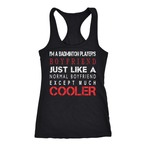 Badminton Player's T-shirt, hoodie and tank top. Badminton Player's funny gift idea.