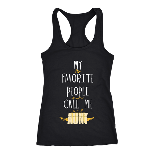 Aunt T-shirt, hoodie and tank top. Aunt funny gift idea.