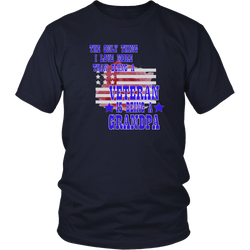 Veteran Grandpa - The only thing I love more than being a veteran is being a grandpa T-shirt