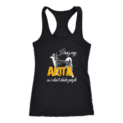 Akita T-shirt, hoodie and tank top. Akita funny gift idea.