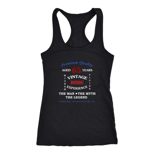 65th Birthday T-shirt, hoodie and tank top. 65th Birthday funny gift idea.