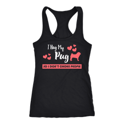 Pug T-shirt, hoodie and tank top. Pug funny gift idea.
