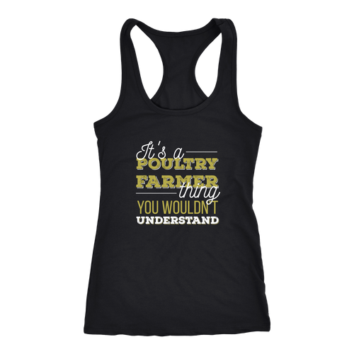 Poultry Farmer T-shirt, hoodie and tank top. Poultry Farmer funny gift idea.
