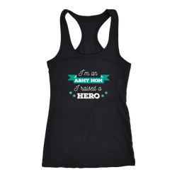 Army mom T-shirt, hoodie and tank top. Army mom funny gift idea.