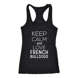 French Bulldog T-shirt, hoodie and tank top. French Bulldog funny gift idea.