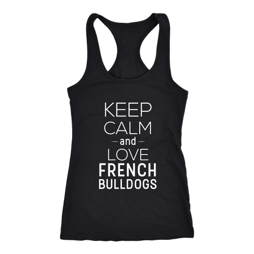 French Bulldog T-shirt, hoodie and tank top. French Bulldog funny gift idea.