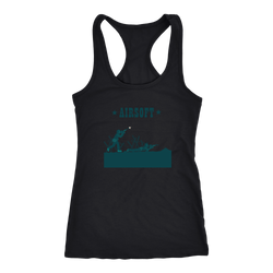 Airsoft T-shirt, hoodie and tank top. Airsoft funny gift idea.