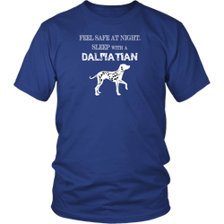 Dalmatian - Feel safe at night sleep with a Dalmatian T-shirt