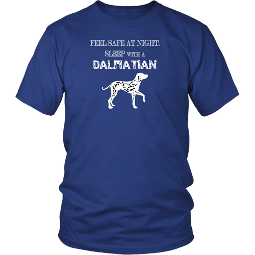 Dalmatian - Feel safe at night sleep with a Dalmatian T-shirt
