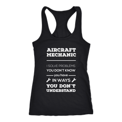 Aircraft Mechanic T-shirt, hoodie and tank top. Aircraft Mechanic funny gift idea.
