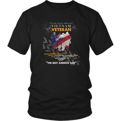 Vietnam Veteran T-shirt - We were the best America had