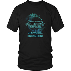 Network Engineer T-shirt - Sleep with a network engineer