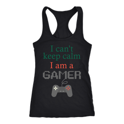 Gamer T-shirt, hoodie and tank top. Gamer funny gift idea.