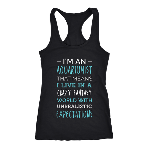 Aquariumist T-shirt, hoodie and tank top. Aquariumist funny gift idea.