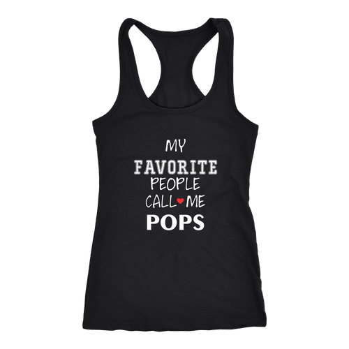 Pops T-shirt, hoodie and tank top. Pops funny gift idea.