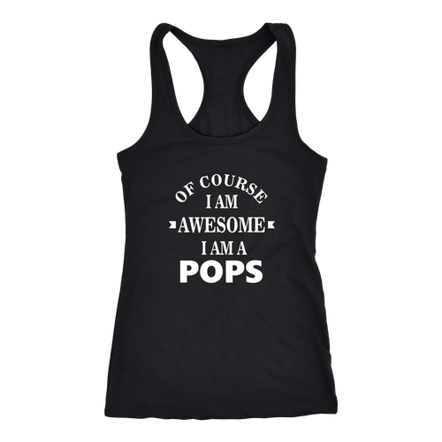 Pops T-shirt, hoodie and tank top. Pops funny gift idea.