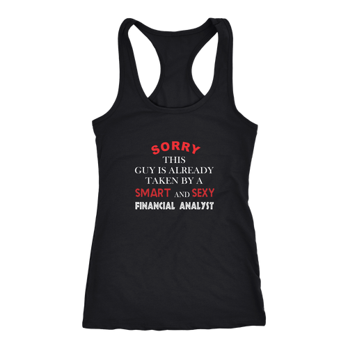 Financial Analyst T-shirt, hoodie and tank top. Financial Analyst funny gift idea.