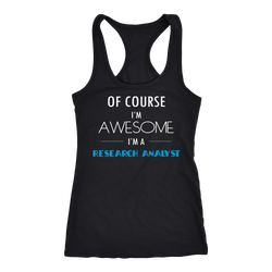 Research Analyst T-shirt, hoodie and tank top. Research Analyst funny gift idea.