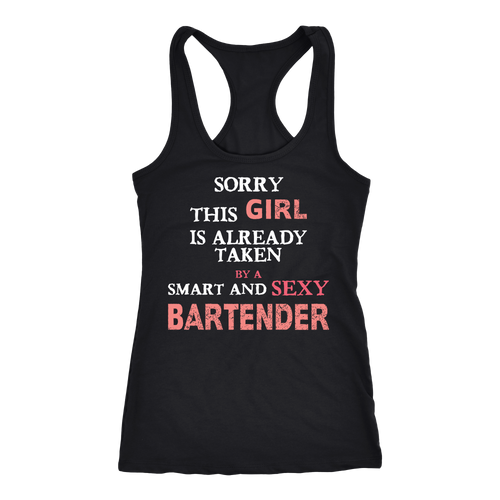 Bartender T-shirt, hoodie and tank top. Bartender funny gift idea ...