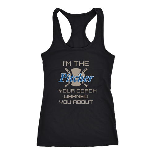 Pitcher T-shirt, hoodie and tank top. Pitcher funny gift idea.