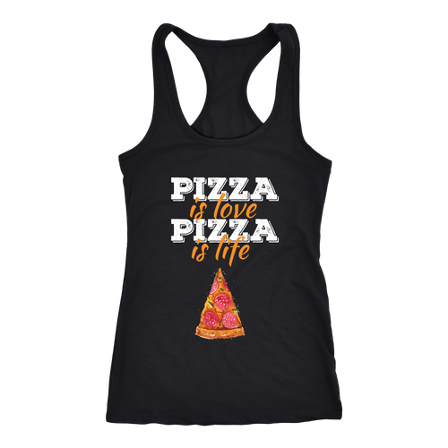 Pizza T-shirt, hoodie and tank top. Pizza funny gift idea.