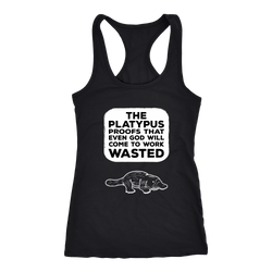 Platypus T-shirt, hoodie and tank top. Platypus funny gift idea.