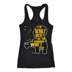 Beagle T-shirt, hoodie and tank top. Beagle funny gift idea.