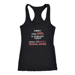 Financial Advisor T-shirt, hoodie and tank top. Financial Advisor funny gift idea.