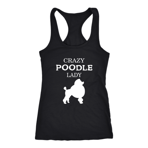 Poodle T-shirt, hoodie and tank top. Poodle funny gift idea.