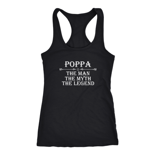 Poppa T-shirt, hoodie and tank top. Poppa funny gift idea.