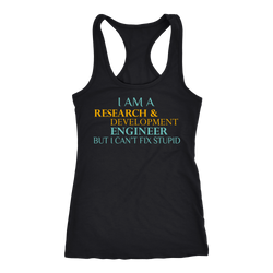 Research & Development Engineer T-shirt, hoodie and tank top. Research & Development Engineer funny gift idea.